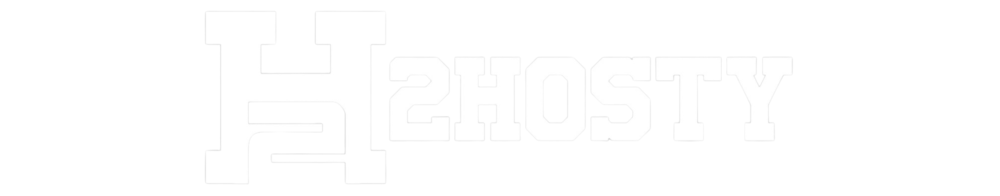 h2hosty logo white